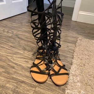 Gladiator sandals!